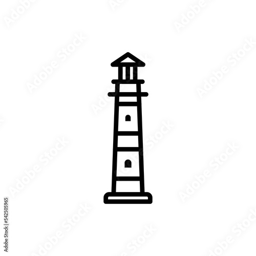 lighthouse icon design vector template © supriadi