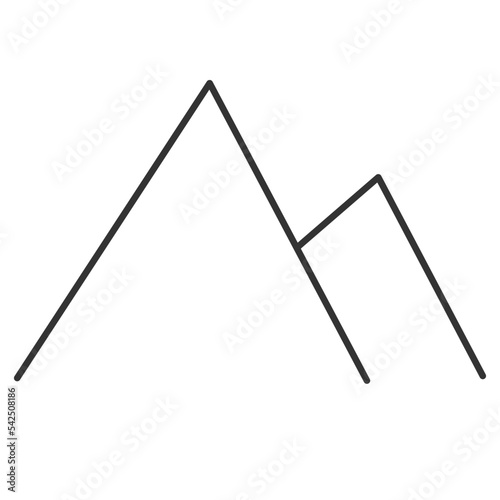 tourist icons for design vector version