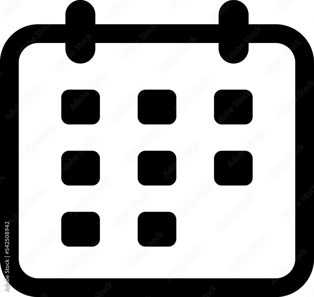 Schedule, date, day, plan symbol. Interface, ui Schedule, date, day, plan symbol. Interface, ui