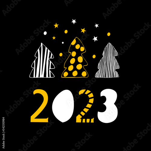 Happy new year 2023, esign template