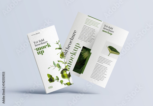Trifold Brochure Mockup