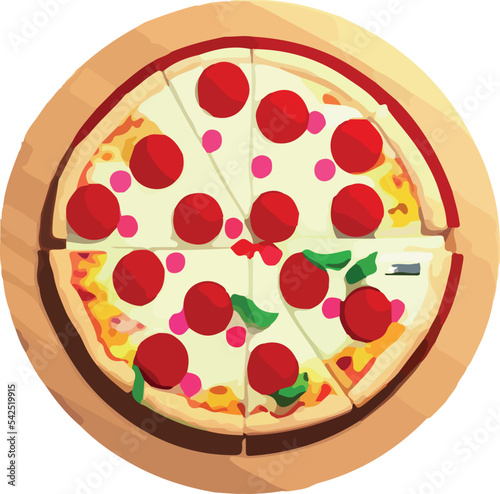 pizza icon , pizza isolate, pizza slice illustration 
