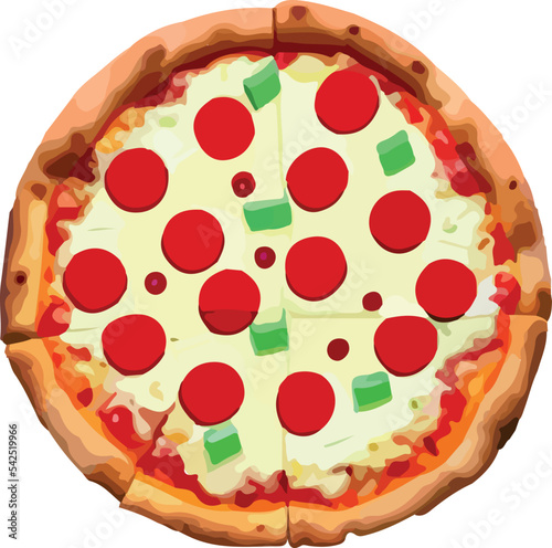 pizza icon , pizza isolate, pizza slice illustration 