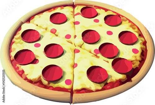 pizza icon , pizza isolate, pizza slice illustration 