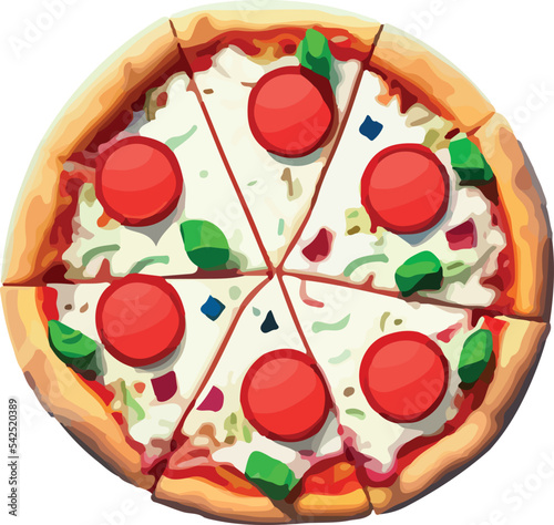 pizza icon , pizza isolate, pizza slice illustration 