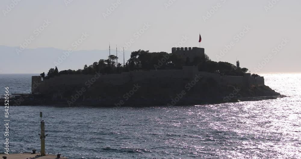 Kusadasi Turkey Fort On Water Kusadasi Turkey Fort On Water