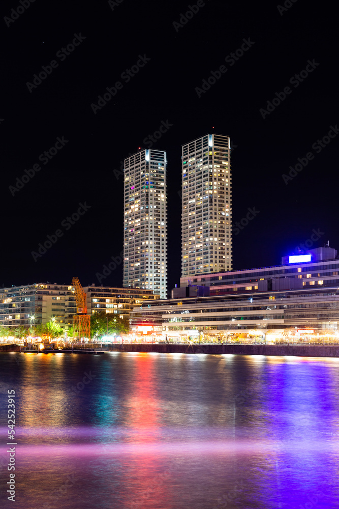 Buenos Aires, Puerto Madero at Night