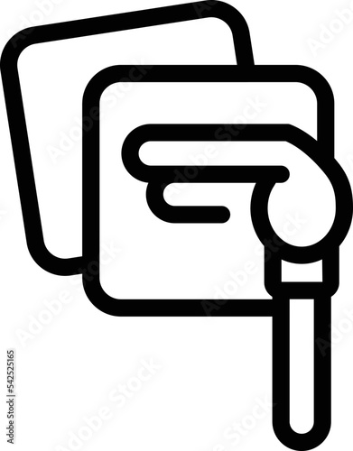 Baby paint icon outline vector. Online service. Family time