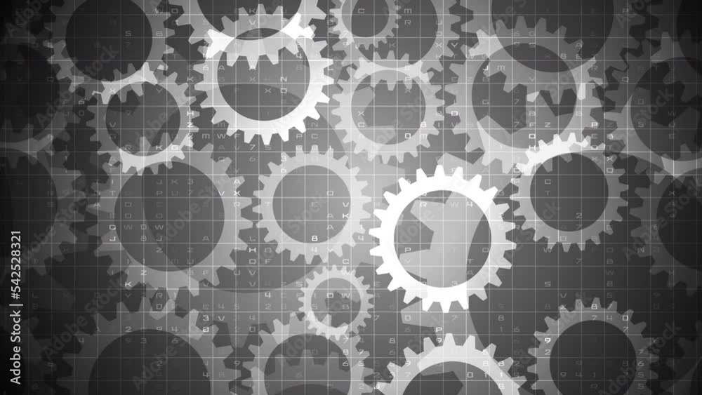 sfondo, ingranaggi, produzione, motore	
