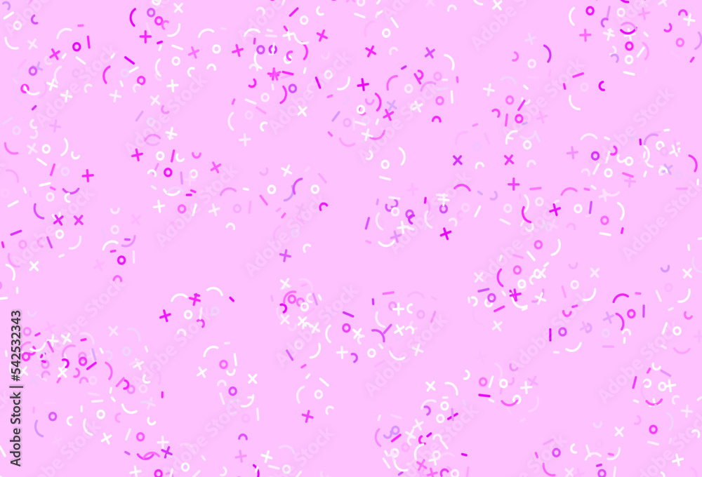 Light Purple vector background with math elements. Light Purple vector background with math elements.