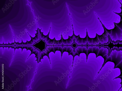 Violet fractal background