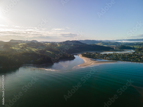 First light over Cooks Beach, Coromandel Peninsula in New Zealand's North Island photo