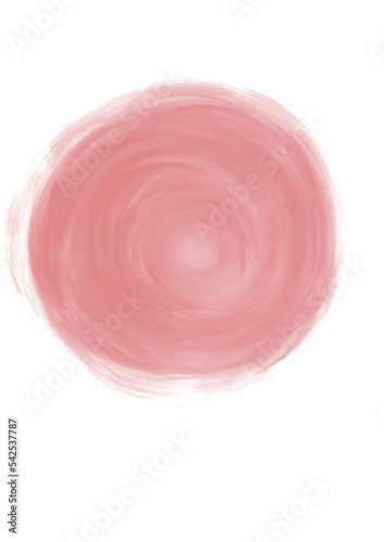 background.  circle brush pink blot.  texture.