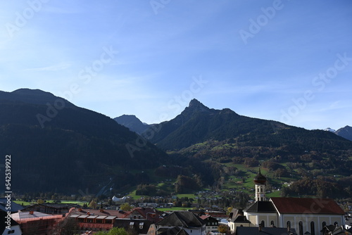 village in the mountains © Auslander86