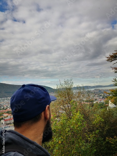 Obraz na płótnie Bergen, Norway w salonie