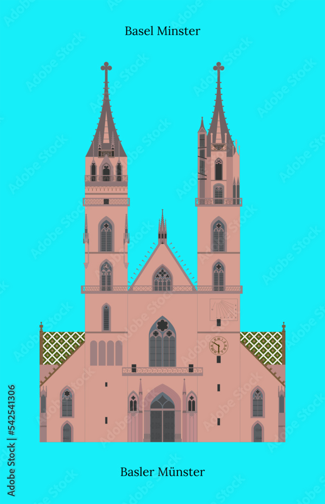 Basel Minster, Switzerland Basel Minster, Switzerland