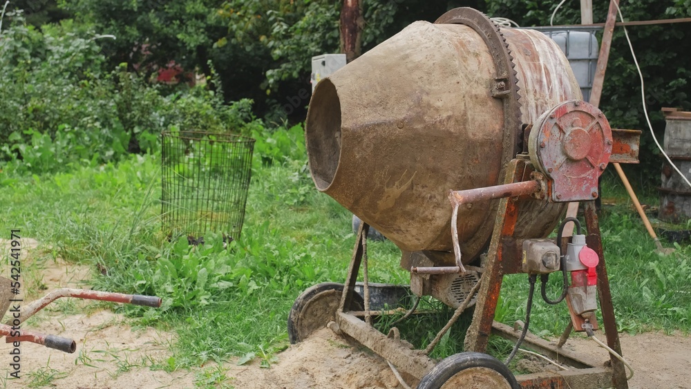 Construction Site Cement Concrete Mixer Machine Construction Site Cement Concrete Mixer Machine