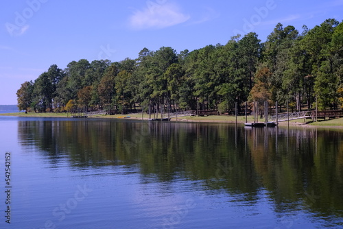 Floating Docks at South Toledo Bend State Park