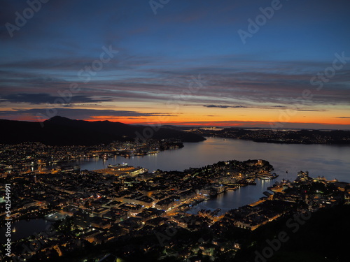 Floyen,Bergen,Norway © Lahouari
