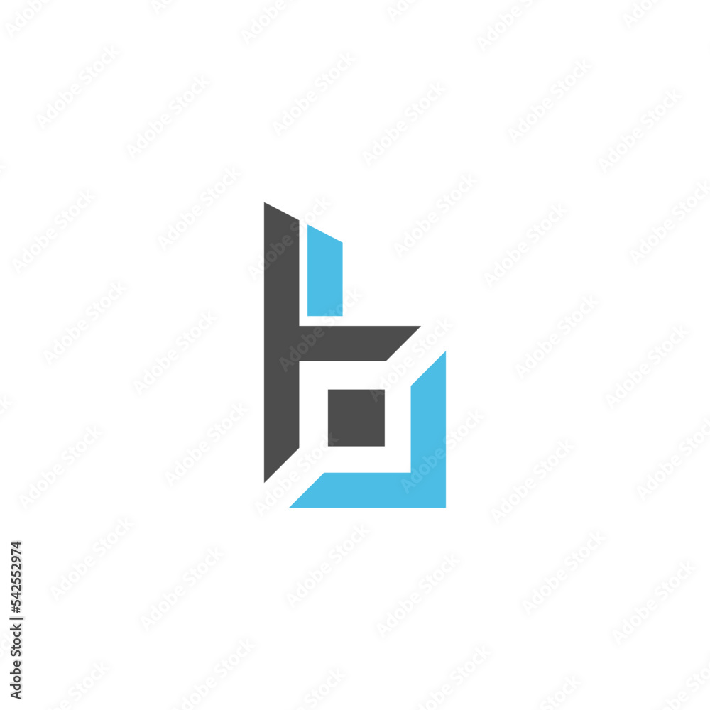 Letter B logo illustration