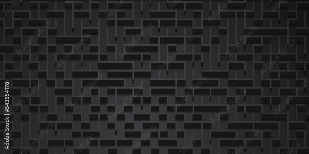 Abstract background with maze pattern in black colors Abstract background with maze pattern in black colors
