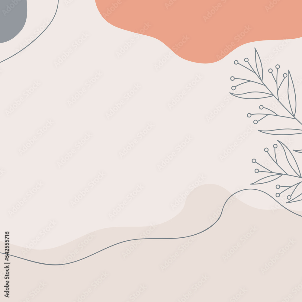 Minimalist handdrawn abstract fluid shape Minimalist handdrawn abstract fluid shape