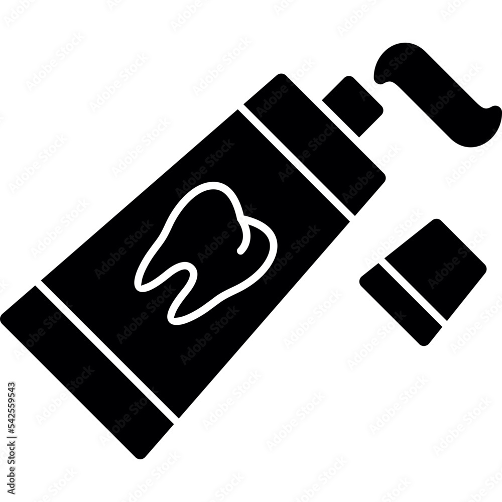 Tooth Paste Icon Tooth Paste Icon