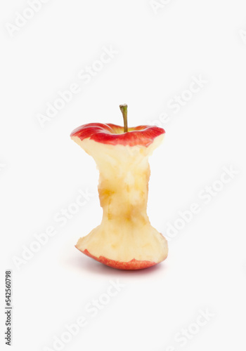 core of a red apple