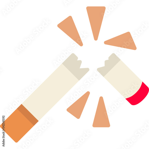 Broken Cigarette Icon