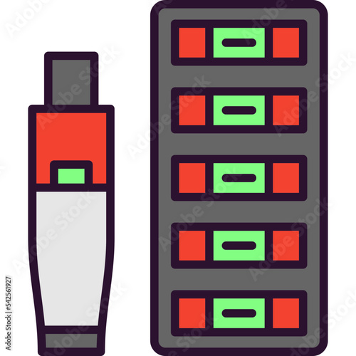 Nicotine Inhaler Icon