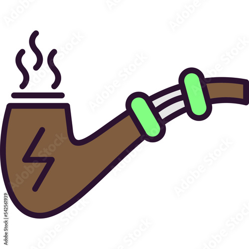 Electronic Pipe Icon