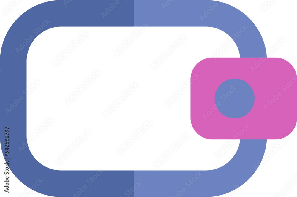 Banking wallet, icon, vector on white background. Banking wallet, icon, vector on white background.