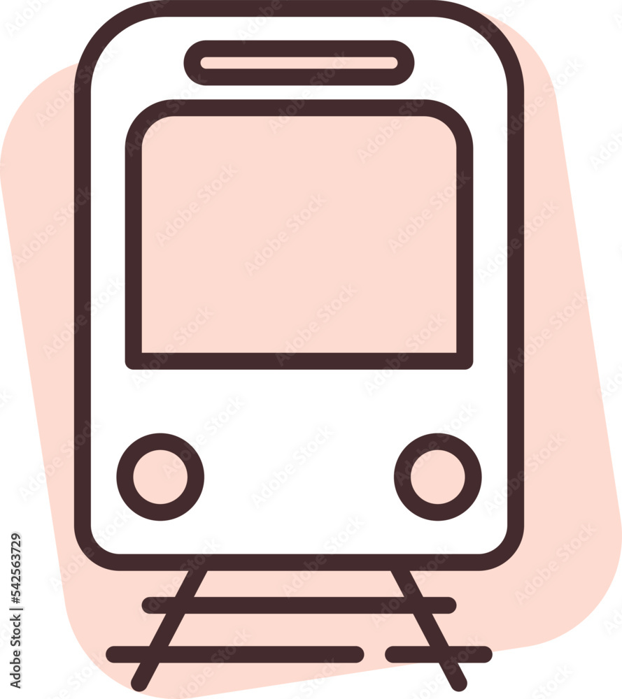 Delivery train, icon, vector on white background. Delivery train, icon, vector on white background.