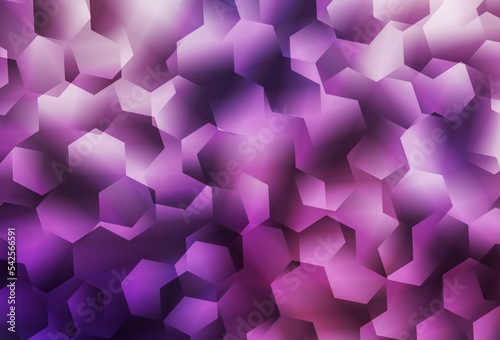 Light Purple, Pink vector polygon abstract backdrop.