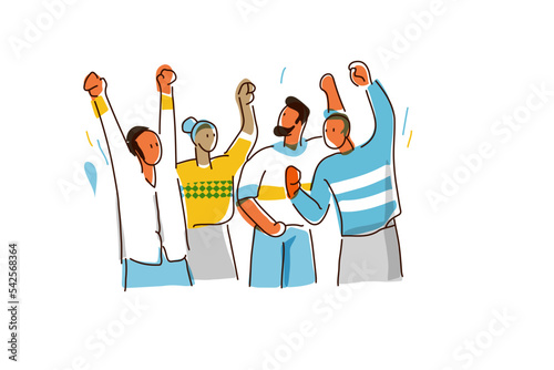 Happy Supporting Team