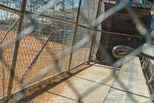 Softball dugout