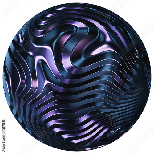 Dark Abstract Sphere