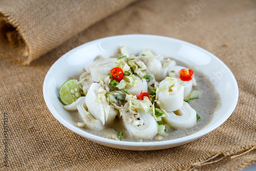 Laksam the Malaysian Penang traditional food 