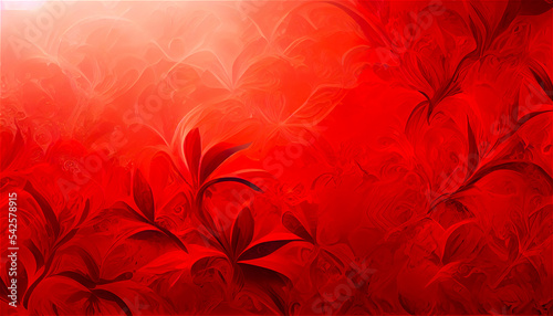 Red damask background