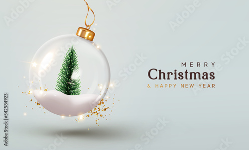 Foto Christmas background