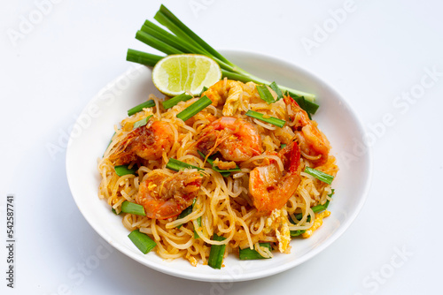 Hot stir fried Pad Thai