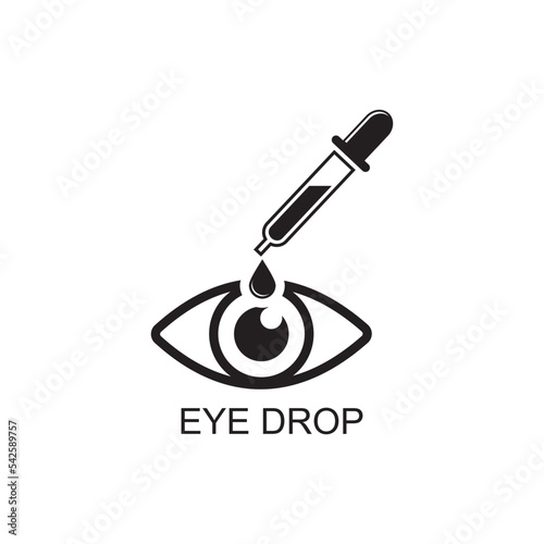eye drop icon , pharmacy icon