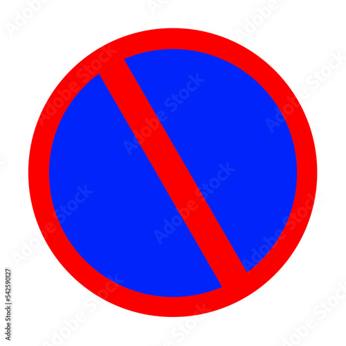 Free Download no waiting sign illustration - GFXLoad