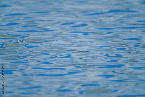 青空映す穏やかな水面の情景 © Scott Mirror