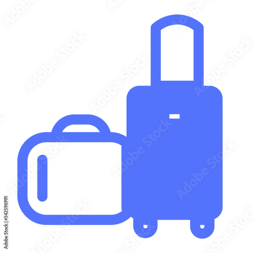 Luggage Baggage Suitcase Icon