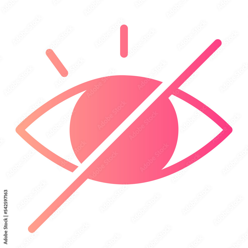 hidden gradient icon hidden gradient icon
