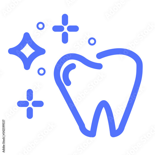 White Whitening Bleaching Teeth Tooth Dentist Dental Icon