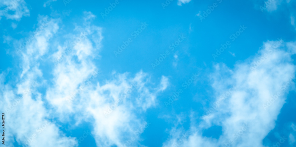 Obraz premium blue sky with clouds