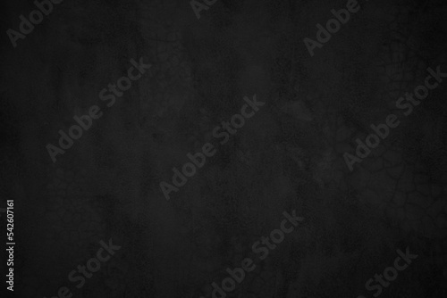 Black dark concrete wall background. Pattern board cement texture grunge dirty scratched for show anthracite promote product urban floor and abstract paper design element decor. Blackboard blank.