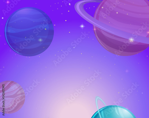 Outer space background wallpaper
